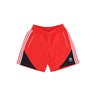 Adidas, Pantalone Corto Tuta Felpato Uomo Fleece Short, Vivid Red/black