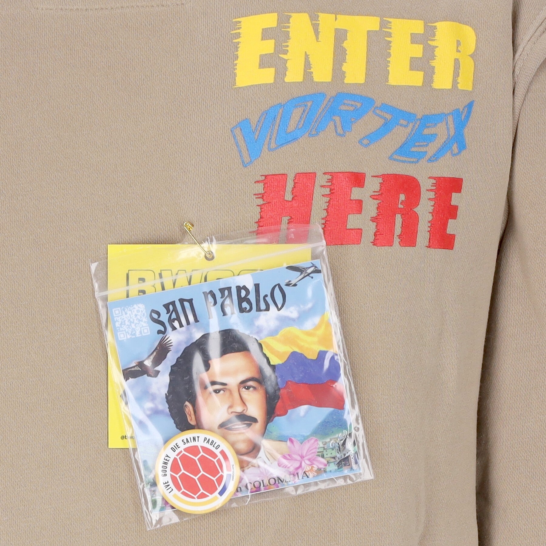 Bwood, Felpa Cappuccio Uomo Air Pablo Hoody, 