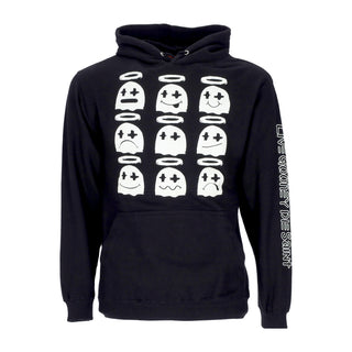 Bwood, Felpa Cappuccio Uomo Ghost Emotions Hoody, Black