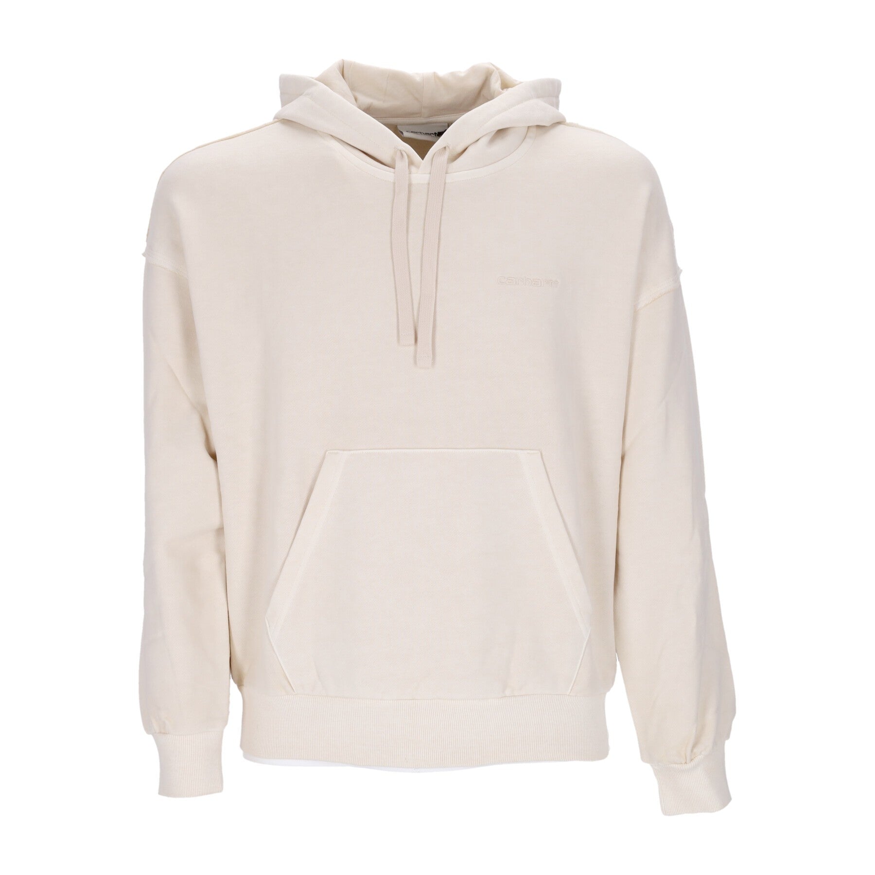 Carhartt Wip, Felpa Cappuccio Donna W Hooded Marfa Sweat, Calico Garment Dyed