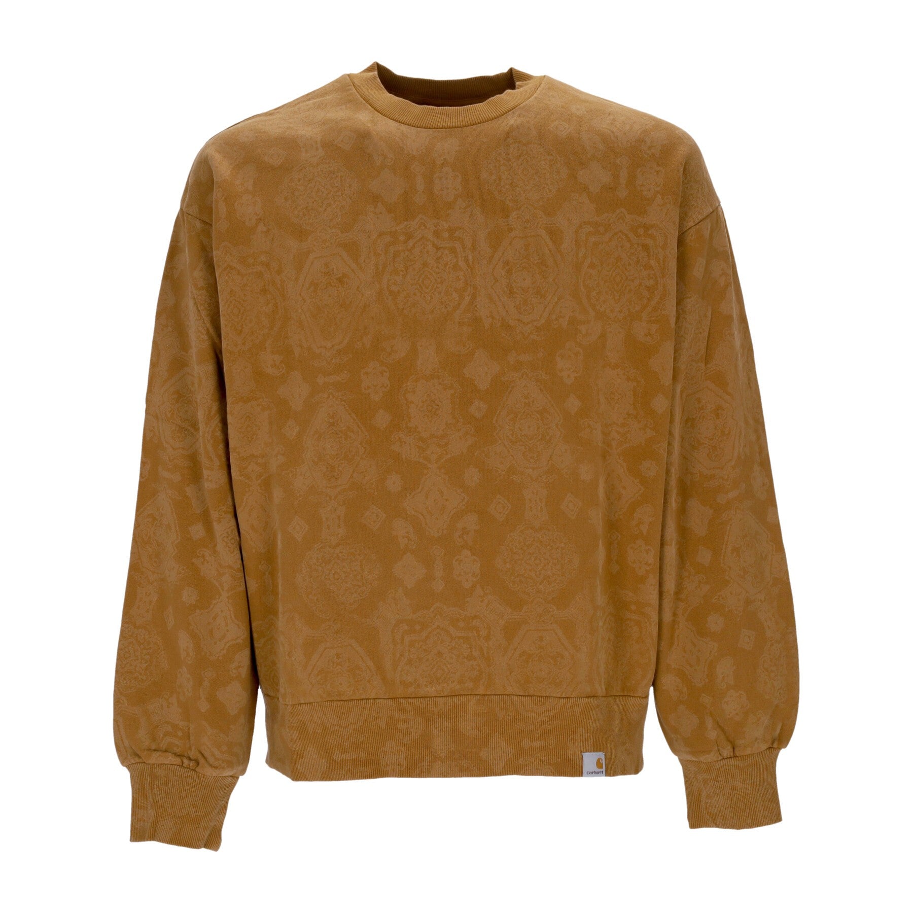 Carhartt Wip, Felpa Girocollo Uomo Verse Sweat, Hamilton Brown