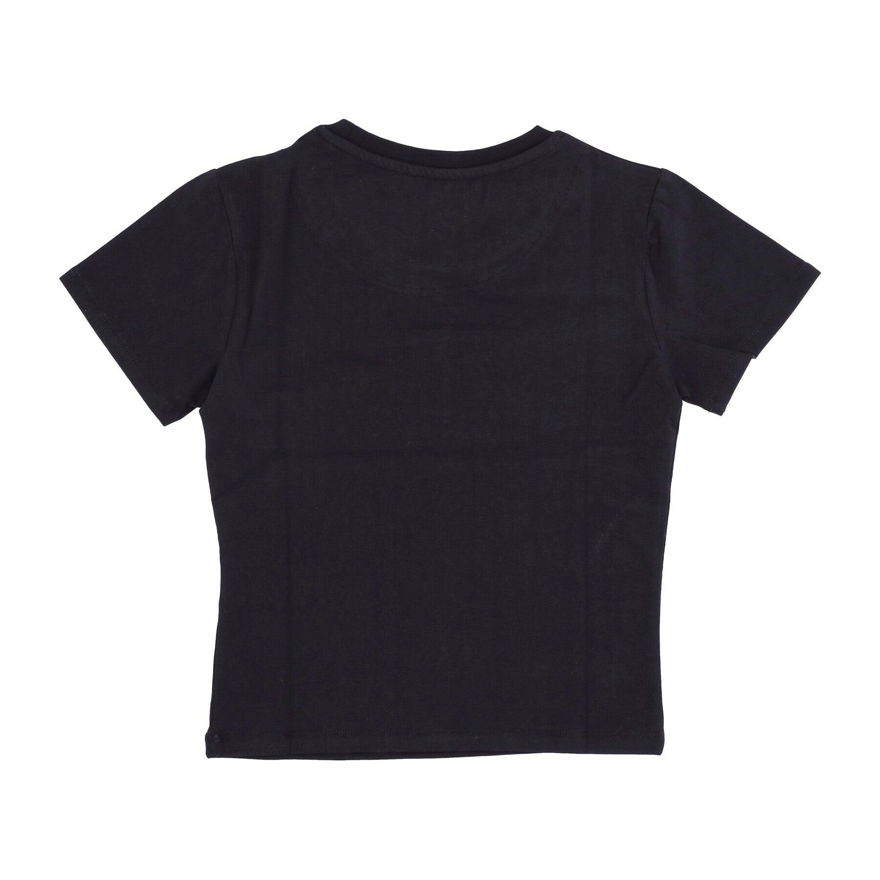 Women's Small Signature Short Tee Black T-Shirt