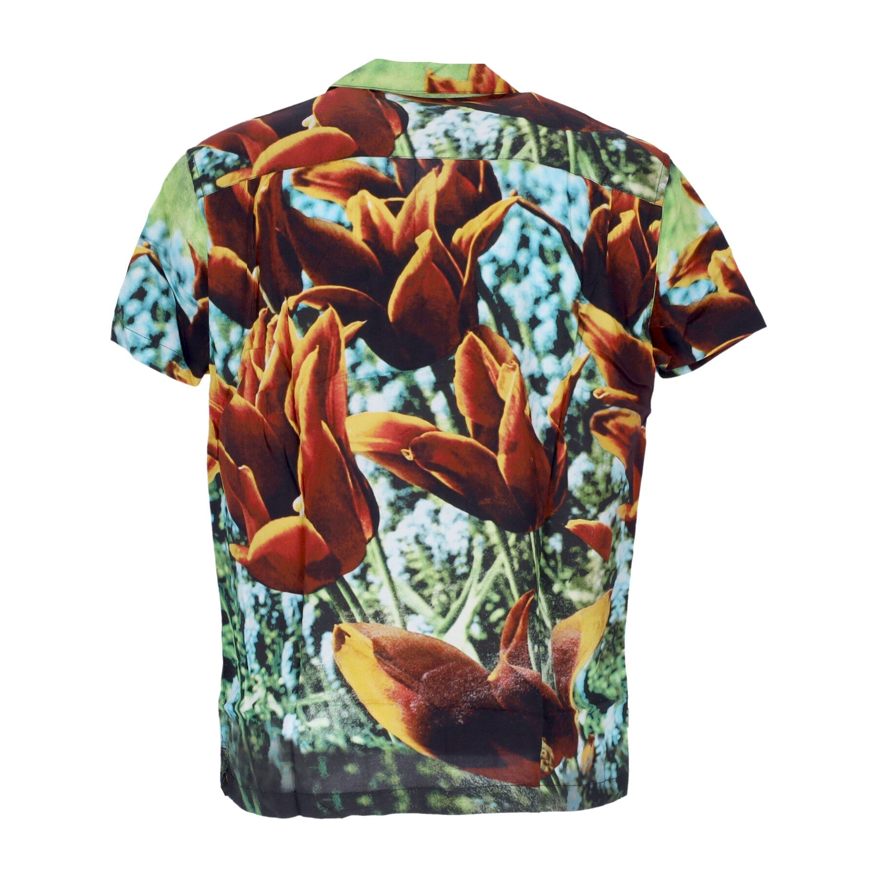 Obey, Camicia Manica Corta Uomo Bloom Woven Shirt, 