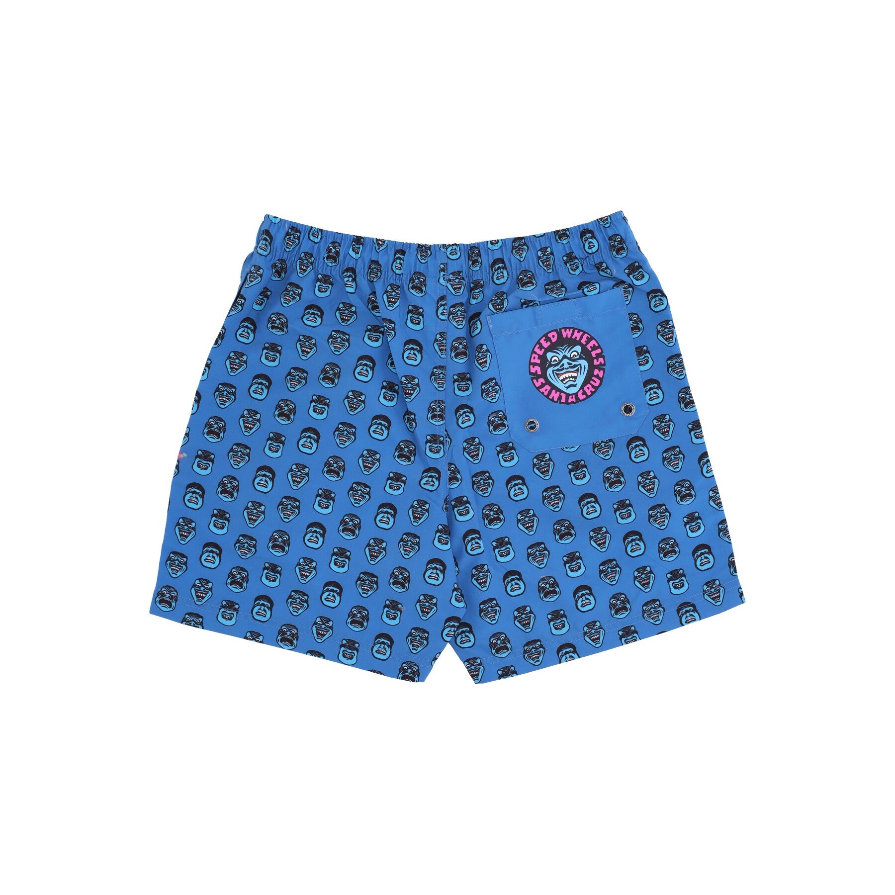 Santa Cruz, Costume Pantaloncino Uomo Sw Faces Swimshort, 