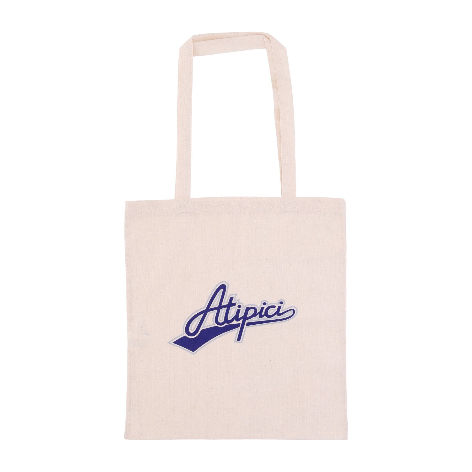 Atipici, Borsa Uomo Logo Tote Bag, Natural