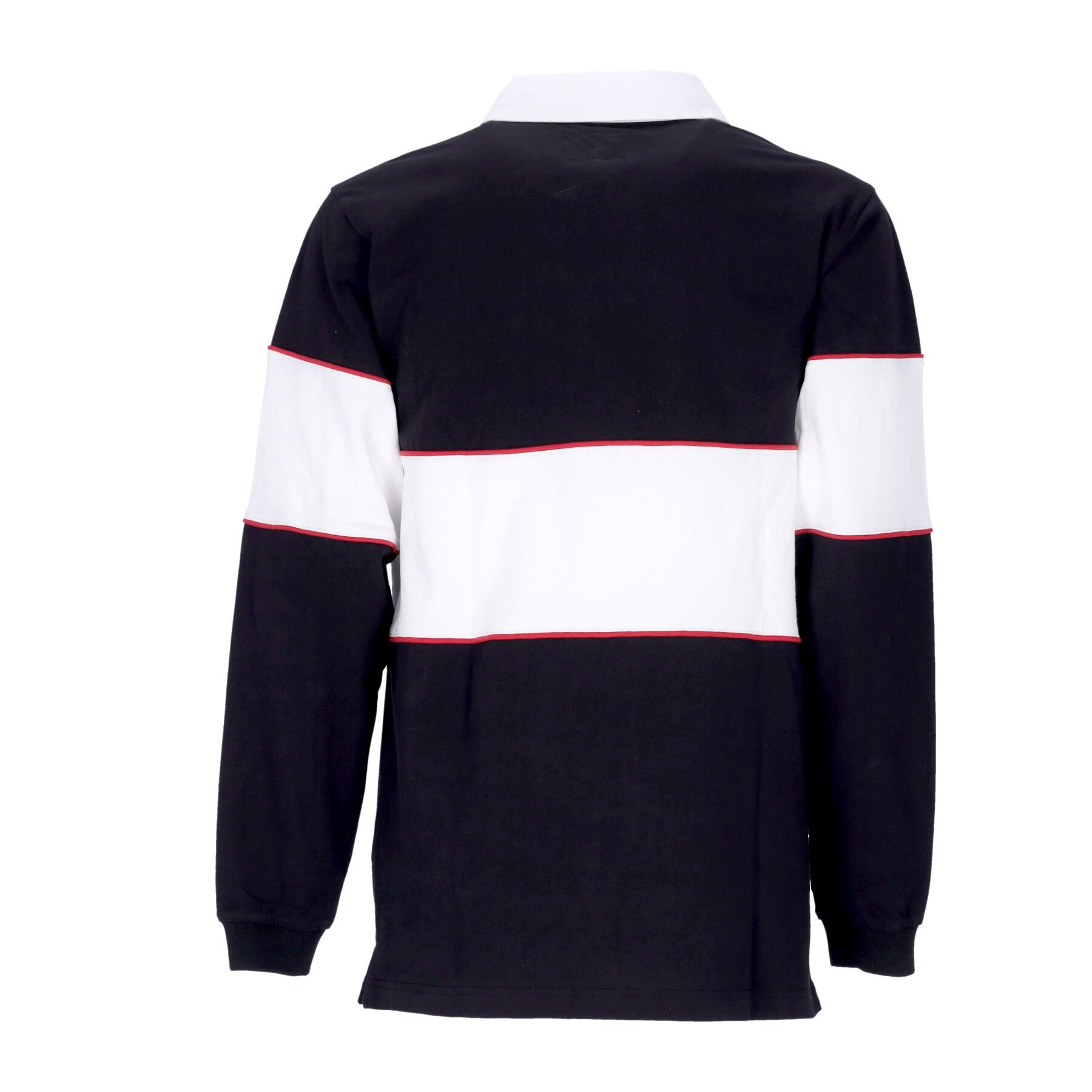 Polo Manica Lunga Uomo Itc Streak Rugby Top Black
