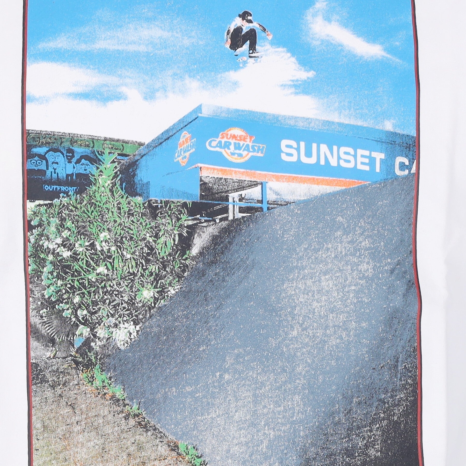 Independent, Maglietta Uomo Sunset Carwash Tee, 