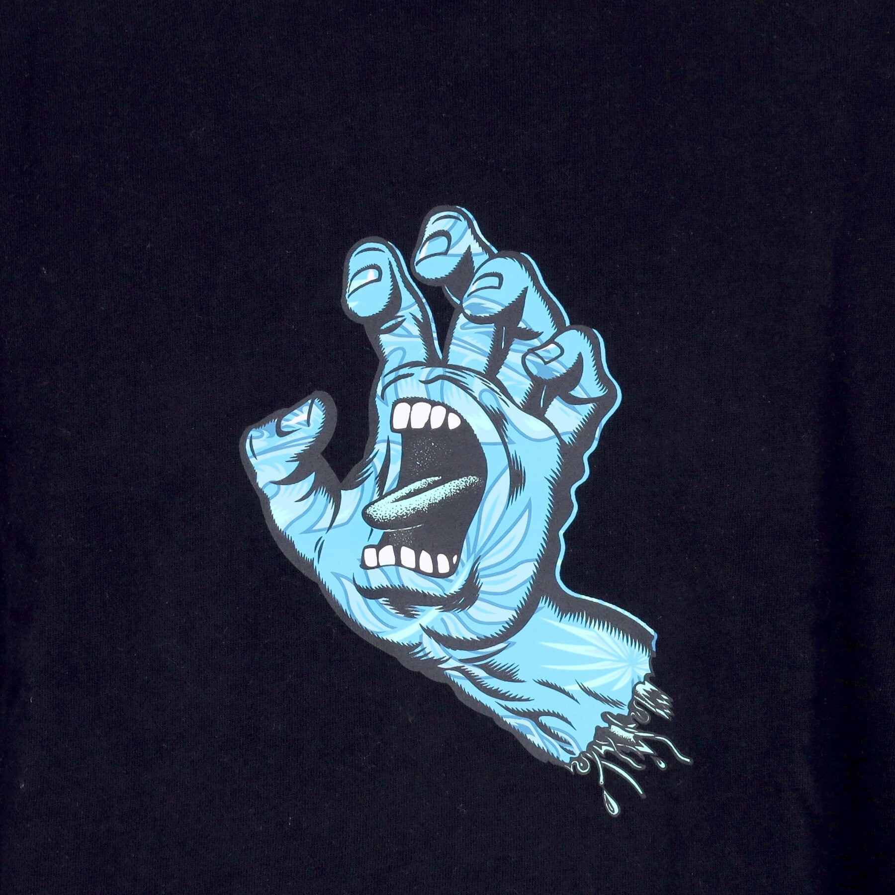 Santa Cruz, Felpa Leggera Girocollo Uomo Cabana Hand Crew, 