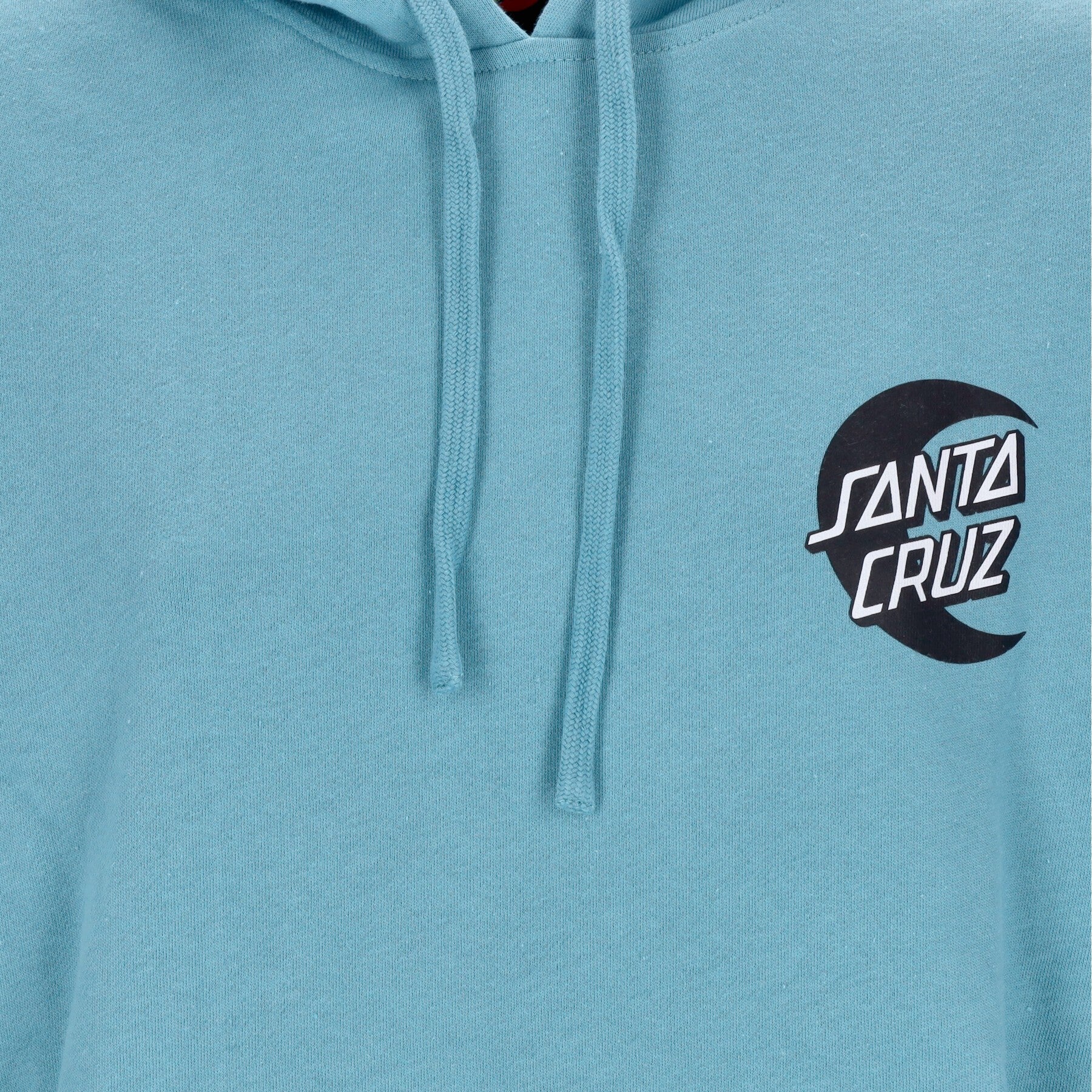 Santa Cruz, Felpa Leggera Cappuccio Uomo Cabana Moon Dot Hood, 