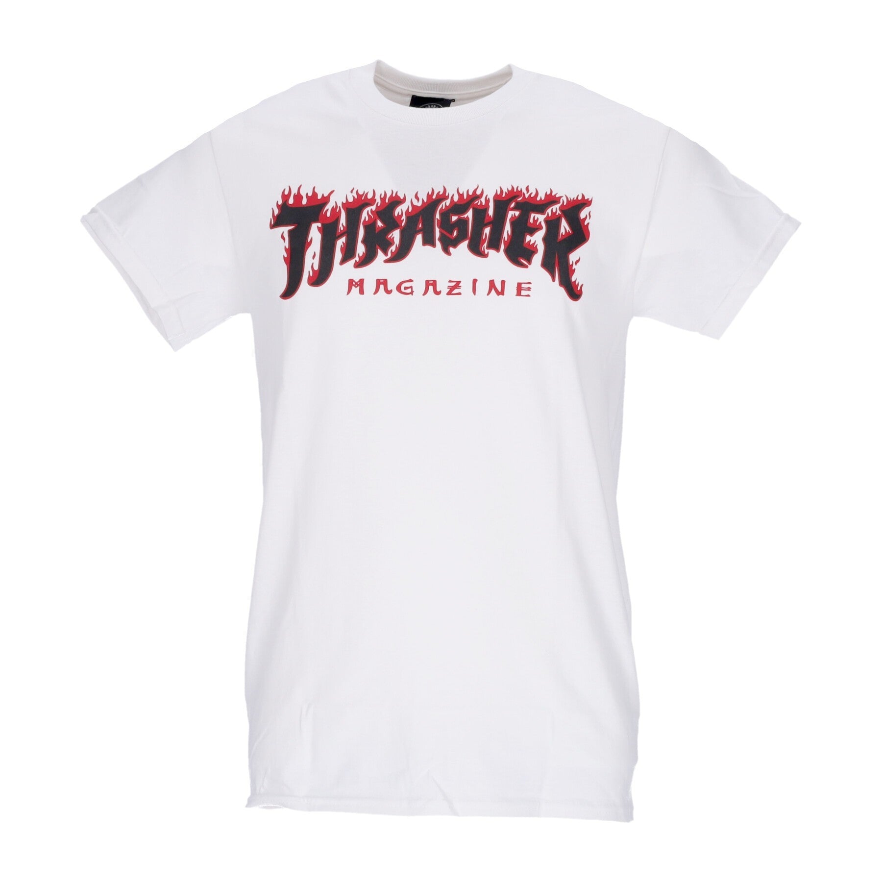 Thrasher, Maglietta Uomo Possessed Logo Tee, White/black/red