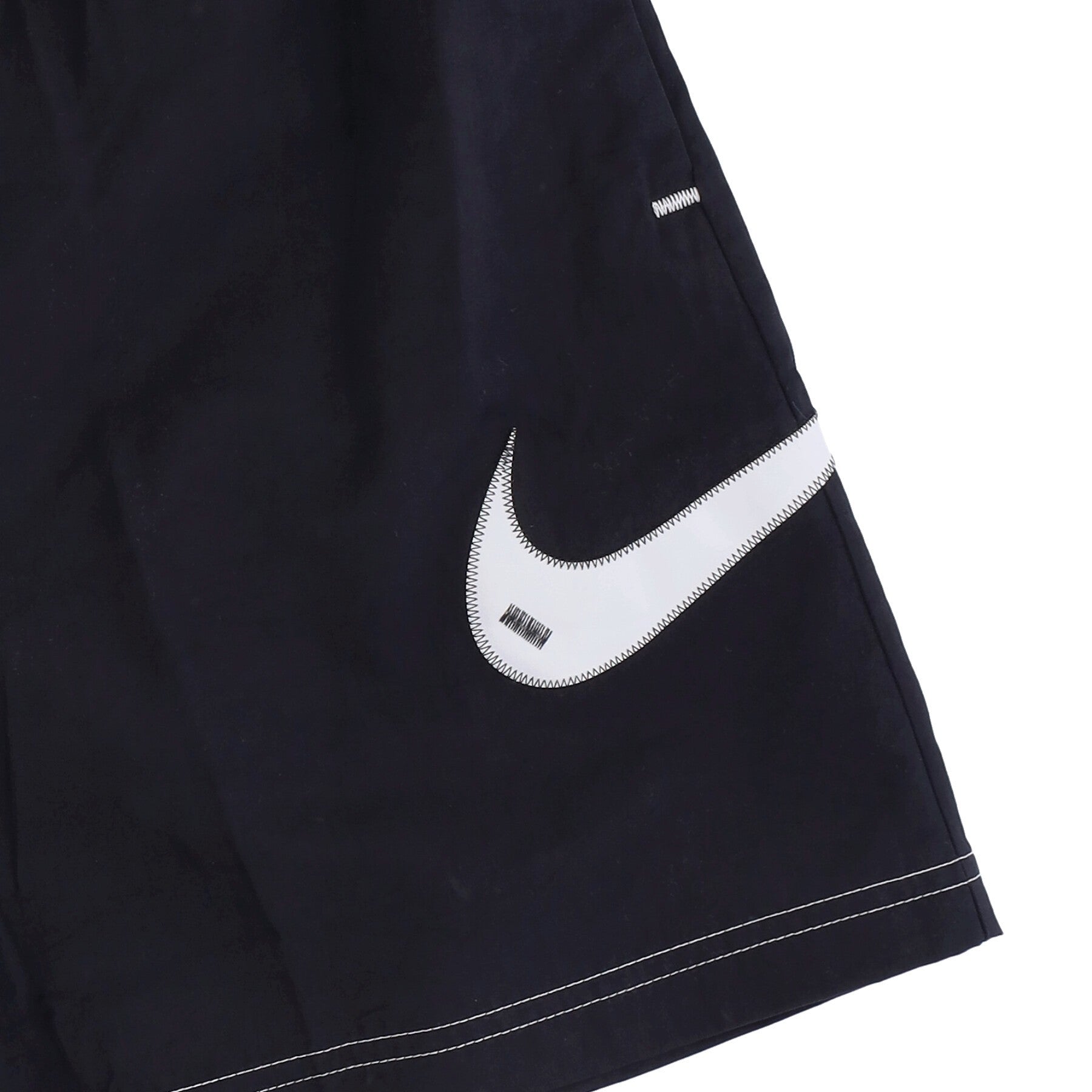 Pantaloncino Donna Sportswear Swoosh Woven High-rise Shorts Black/white/black/white