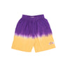 Mitchell & Ness, Pantalone Corto Uomo Nba Horizontal Tie Dye Short Hardwood Classics Loslak, Original Team Colors