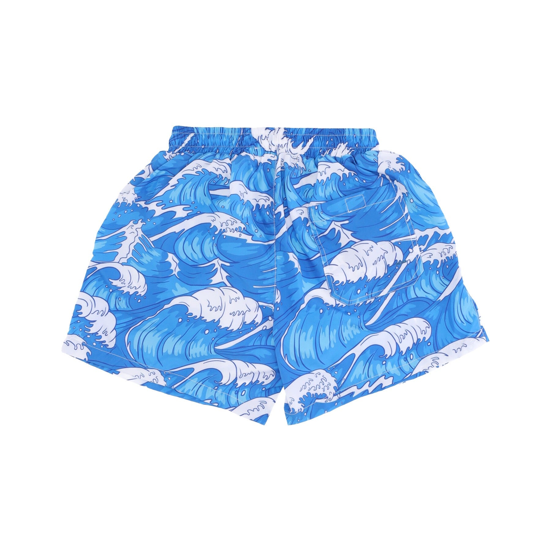 Wave Swimsuit Blue Men's Shorts