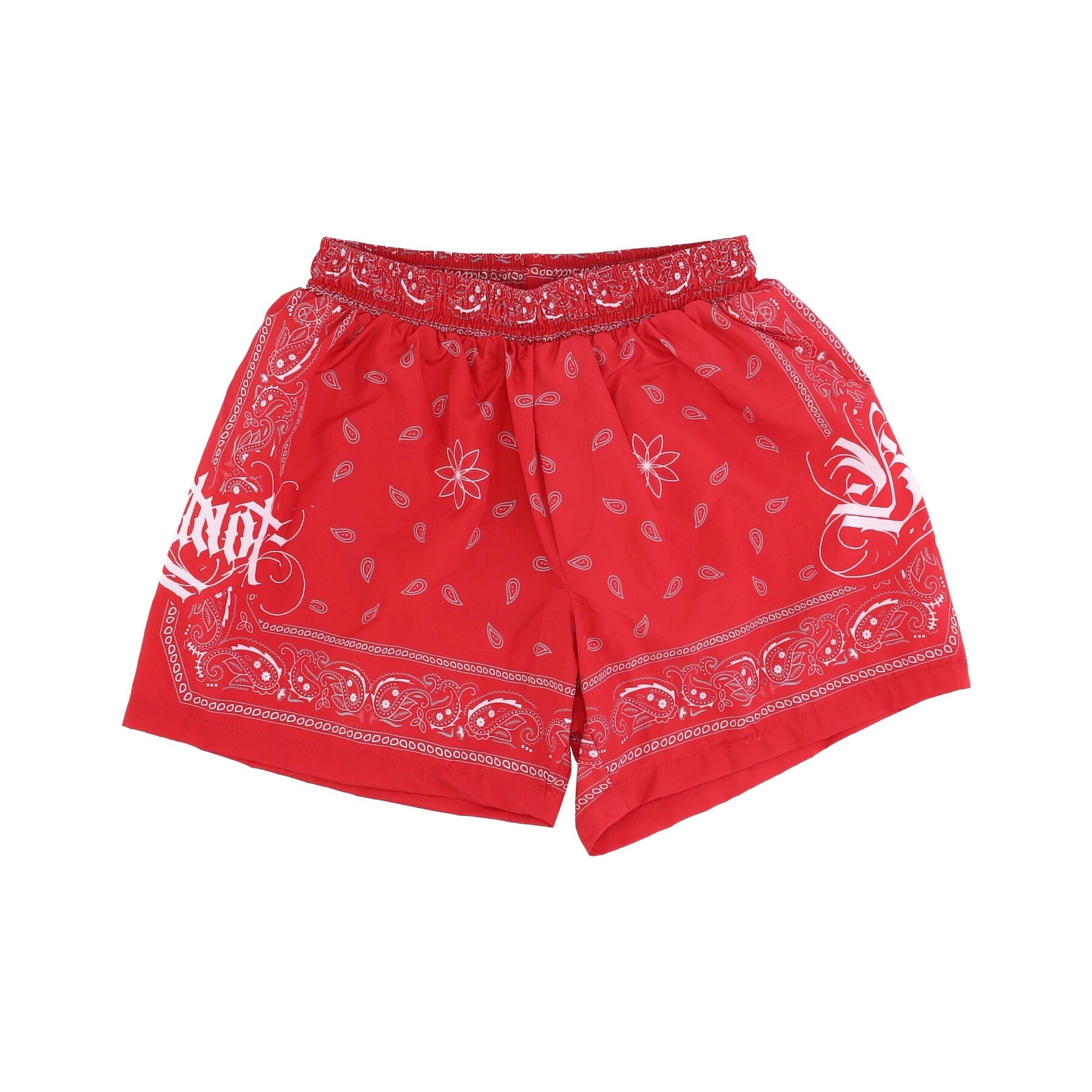 Men's Bandana Swimsuit Red Costume Shorts