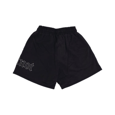 Pantaloncino Donna Logo Strass Shorts Black
