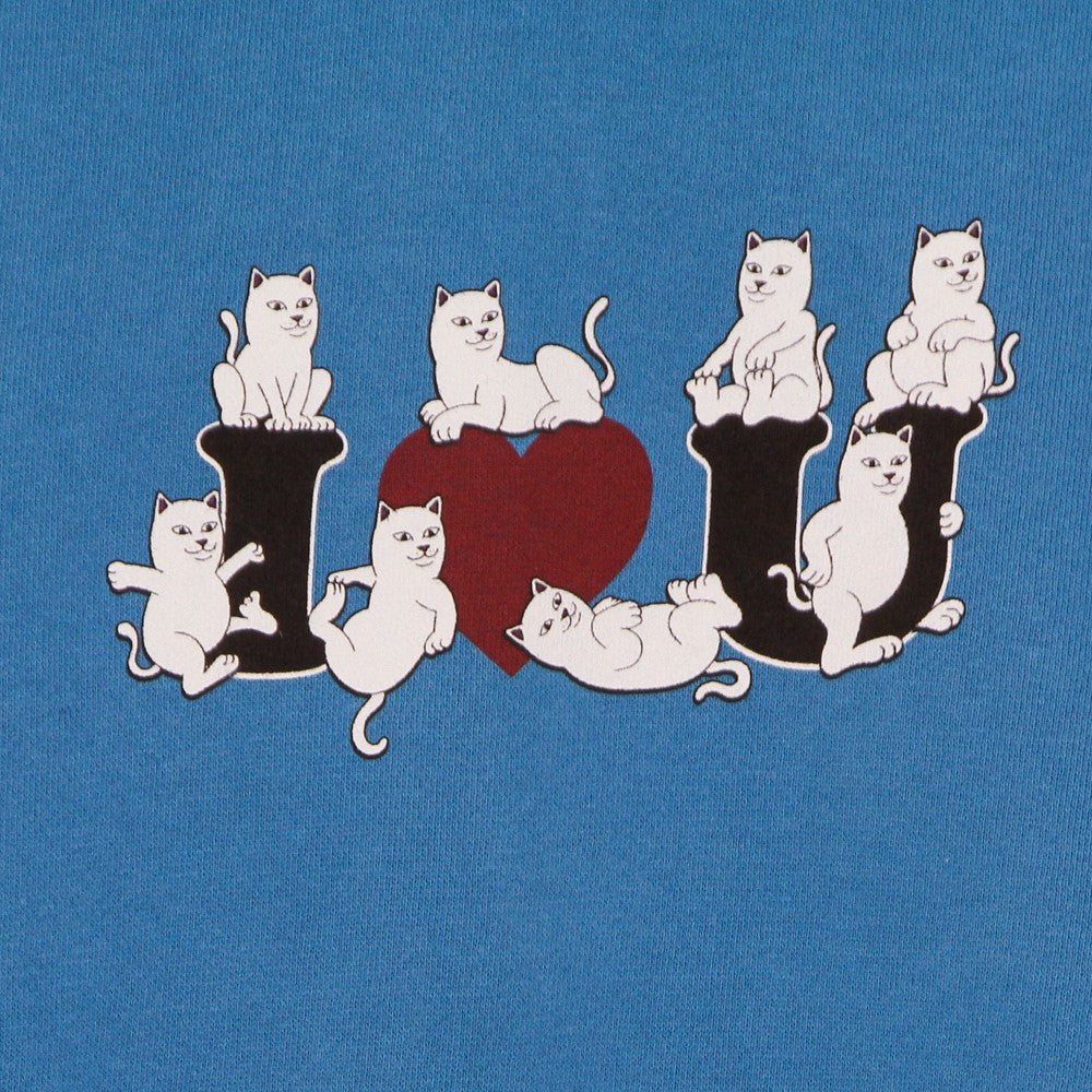 Ripndip, Felpa Cappuccio Uomo I Love U Hoodie, 