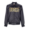 Mitchell & Ness, Giacchetta Uomo Nba Big Face 4.0 Satin Jacket Hardwood Classics Milbuc, Black/original Team Colors