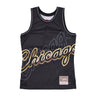 Mitchell & Ness, Canotta Tipo Basket Uomo Nba Big Face 4.0 Fashion Tank Hardwood Classics Chibul, Black/original Team Colors