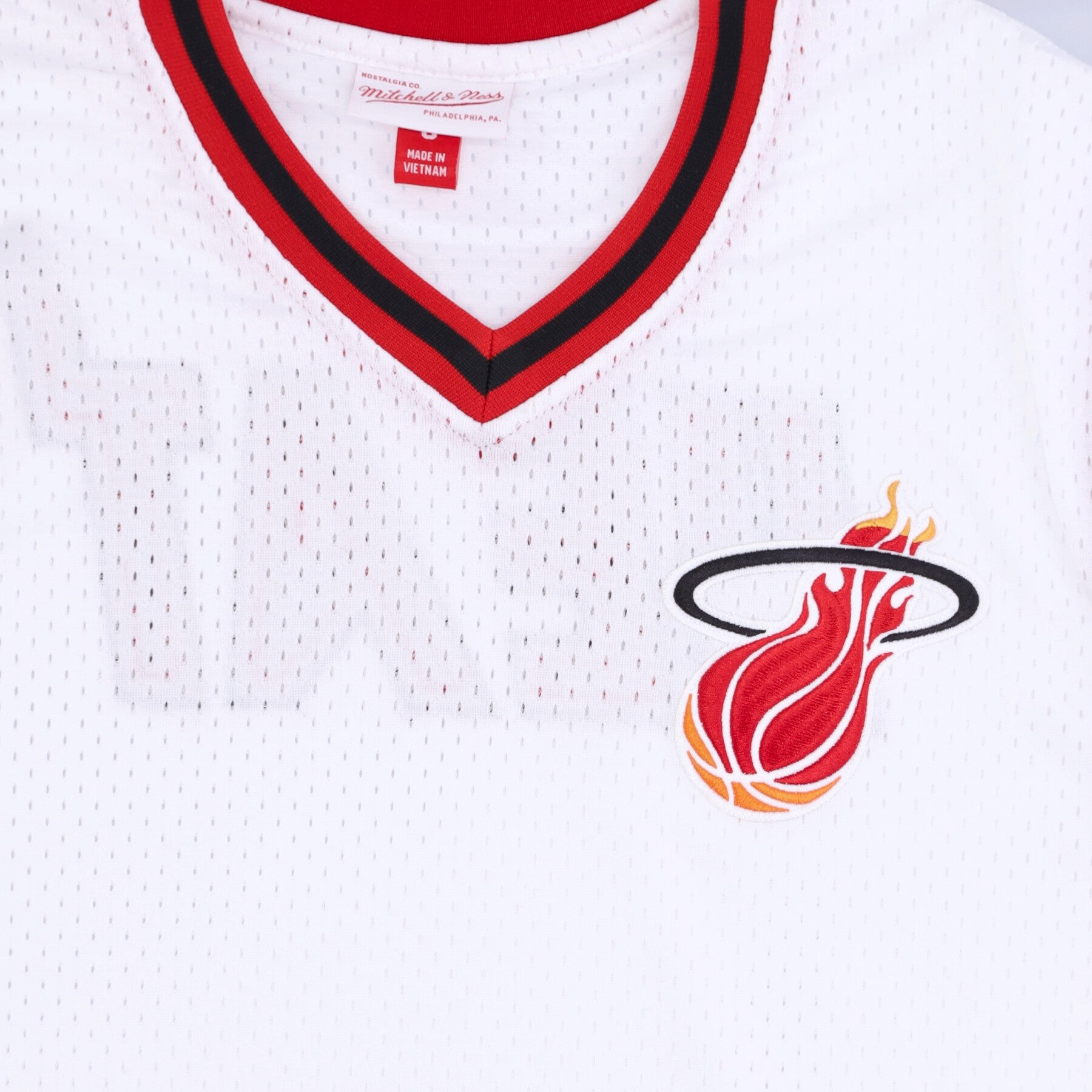 Mitchell & Ness, Casacca Uomo Nba Fashion Mesh V-neck Hardwood Classics Miahea, 