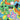 Ripndip, Short de bain Shroom Mania pour hommes, multicolore