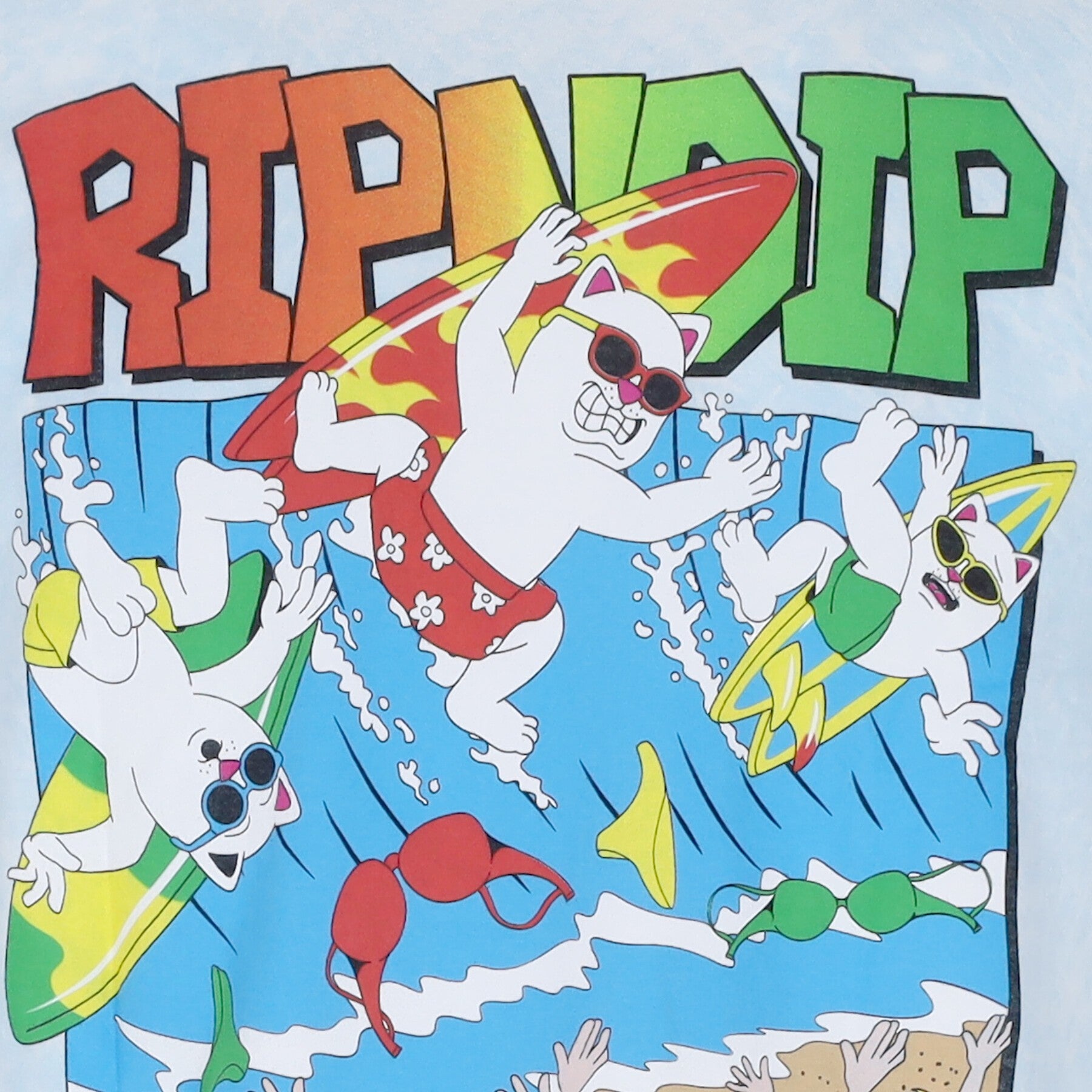 Ripndip, Maglietta Manica Lunga Uomo Summer Break L/s, 