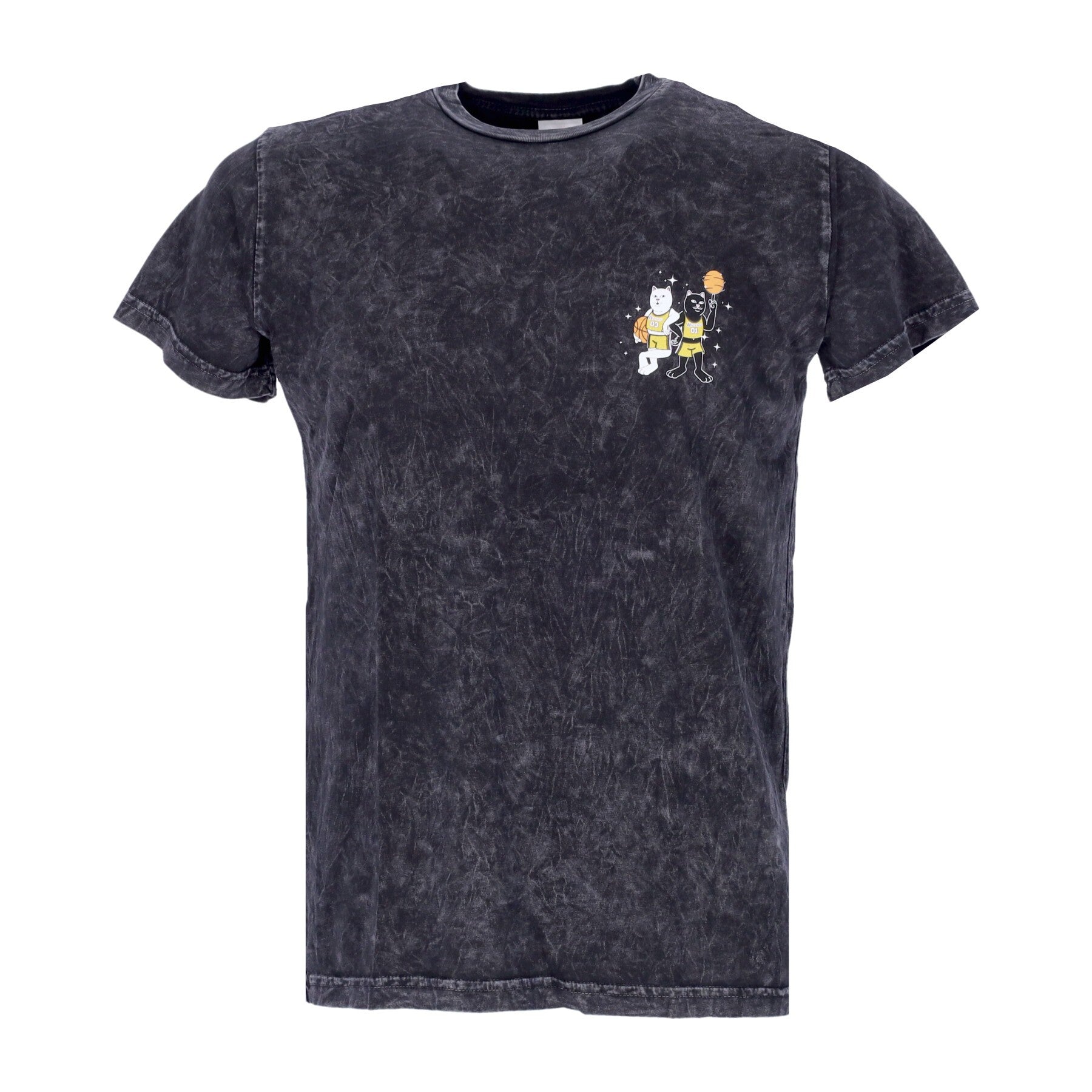 Nerm Jam Men's T-Shirt Black Mineral Wash