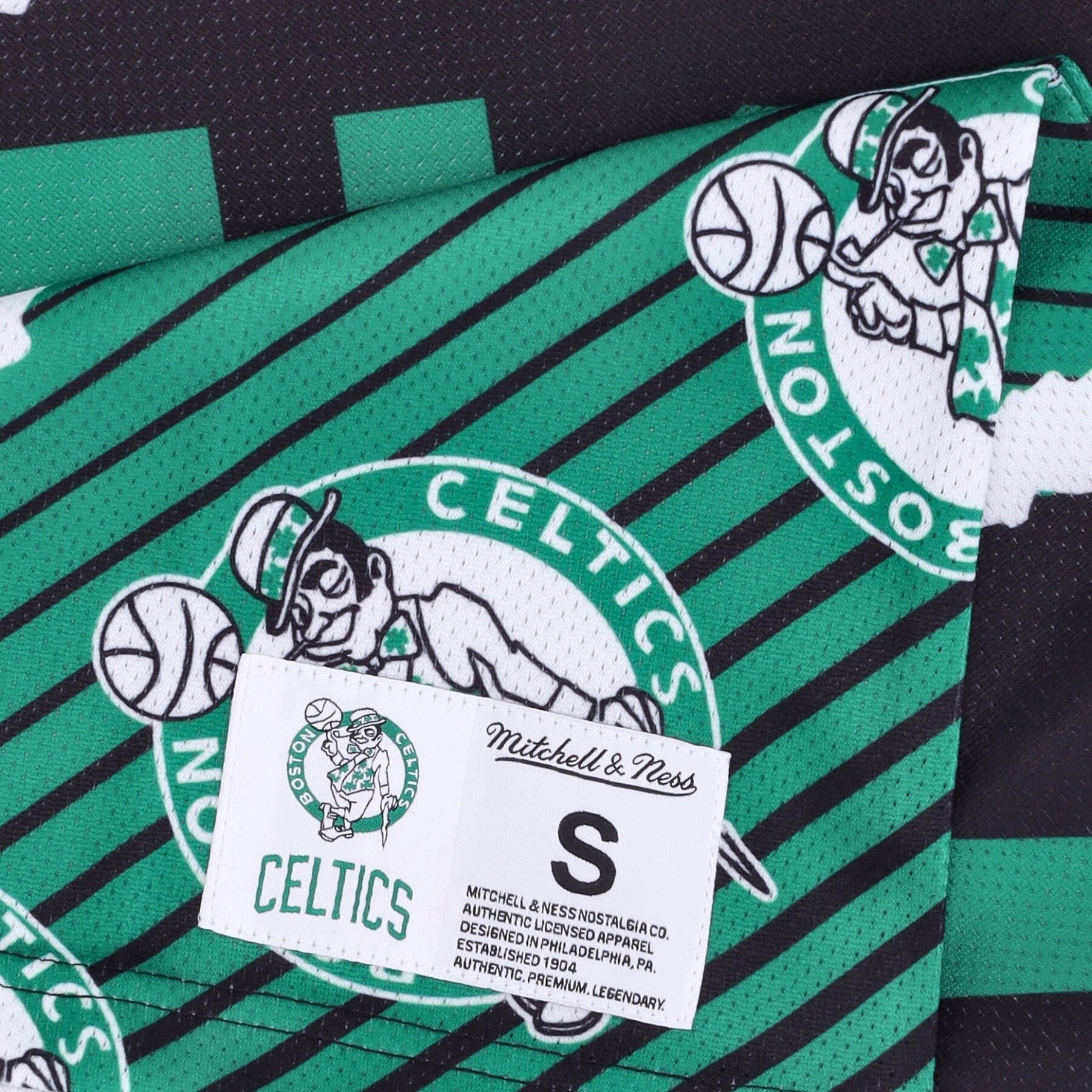 Mitchell & Ness, Canotta Tipo Basket Uomo Nba Jumbotron 2.0 Sublimated Tank Hardwood Classics Boscel, 