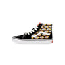 Vans, Scarpa Alta Bambino Sk8-hi (flame Logo Repeat), Black/flaming Vans