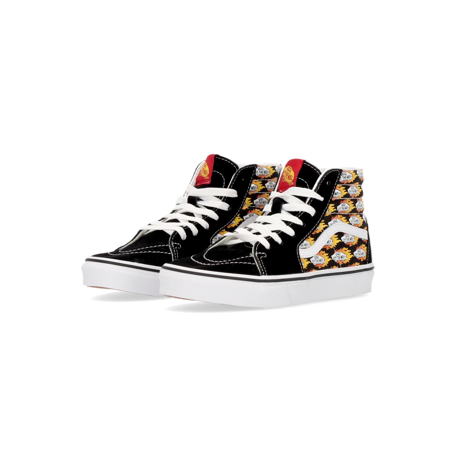 Vans, Scarpa Alta Bambino Sk8-hi (flame Logo Repeat), 