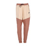Nike, Pantalone Tuta Leggero Uomo Sportswear Tech Fleece Pant, Mineral Clay/white Onyx/black