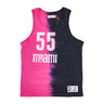 Mitchell & Ness, Canotta Uomo Nba Vertical Tie Dye Tank Hardwood Classics No 55 Jason Williams Miahea, Original Team Colors