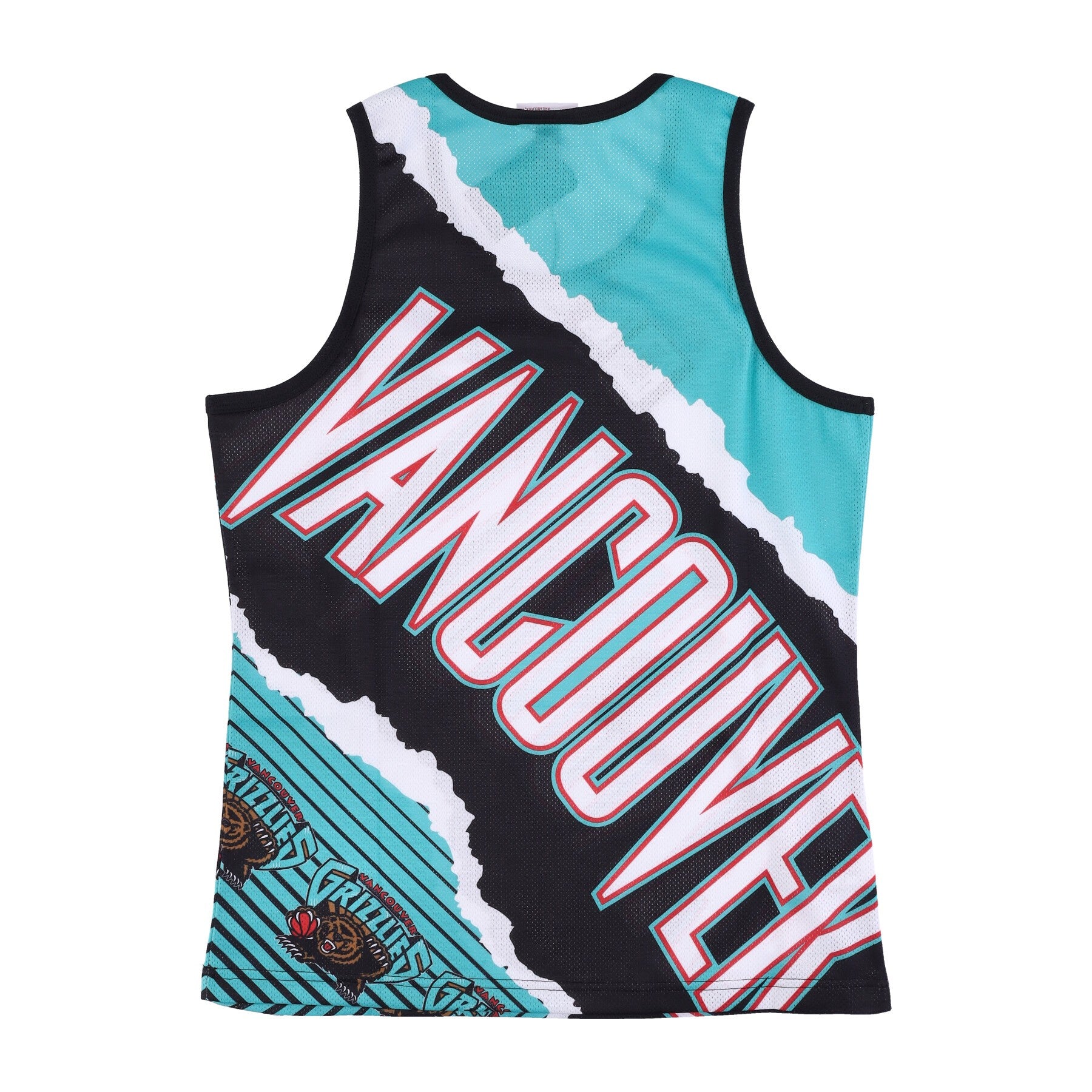 Mitchell & Ness, Canotta Tipo Basket Uomo Nba Jumbotron 2.0 Sublimated Tank Hardwood Classics Vangri, 