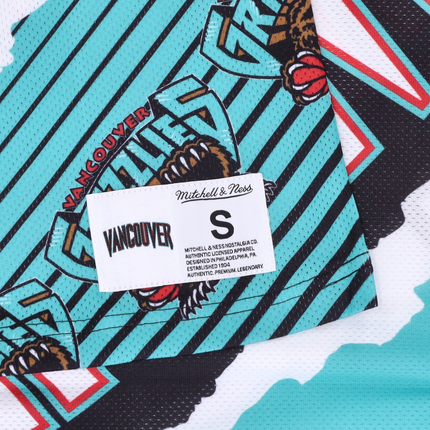 Mitchell & Ness, Canotta Tipo Basket Uomo Nba Jumbotron 2.0 Sublimated Tank Hardwood Classics Vangri, 