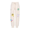 Ripndip, Pantalone Tuta Leggero Uomo Shroom Mania Sweatpants, Bone Mineral Wash