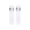 Huf, Calza Bassa Uomo Fuck It 1/4 Sock, White