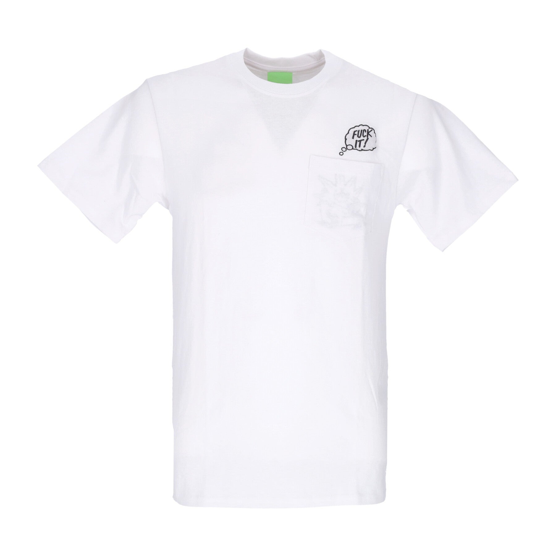 Huf, Maglietta Uomo In The Pocket Tee, White