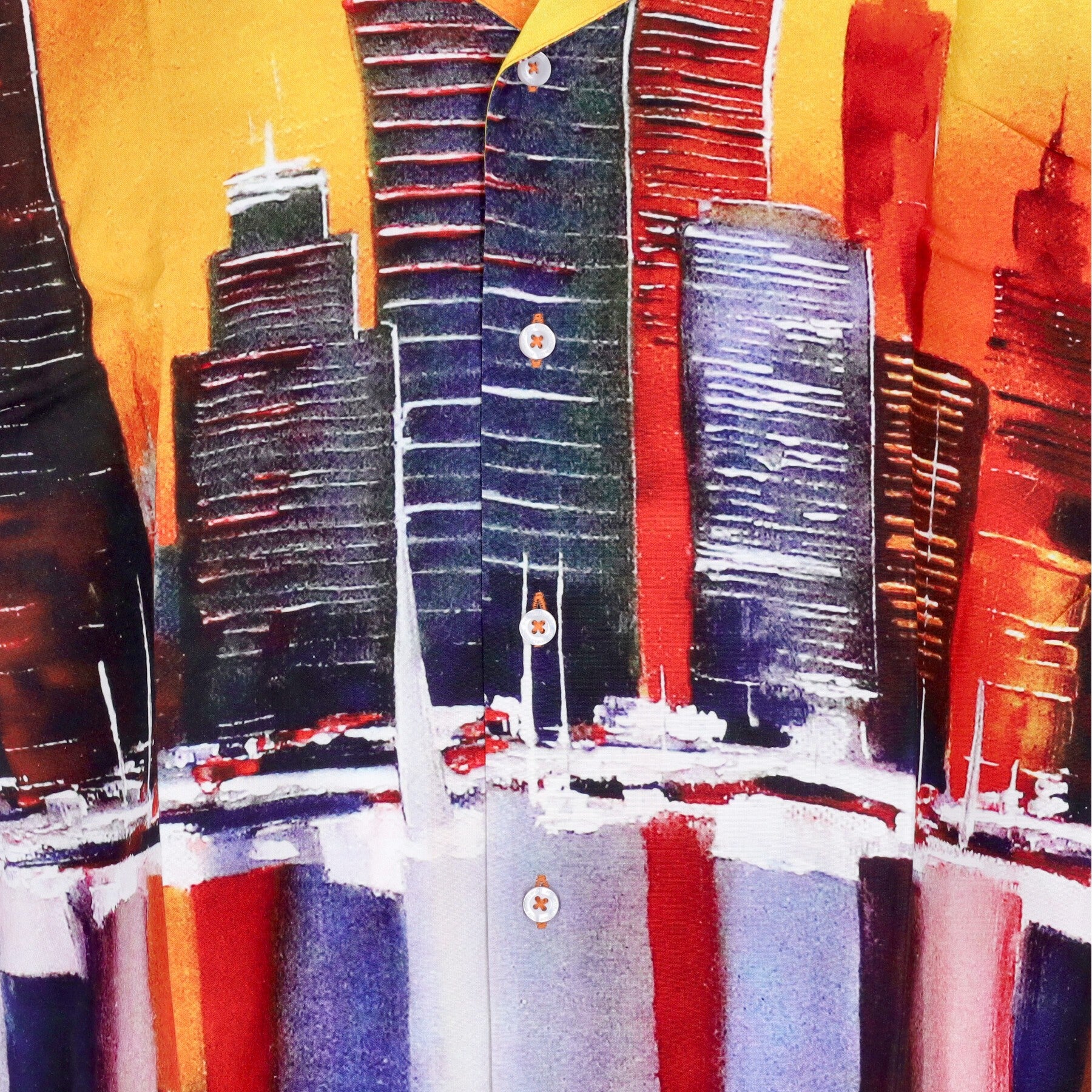 Huf, Camicia Manica Corta Uomo Concrete Jungle Woven Top, 