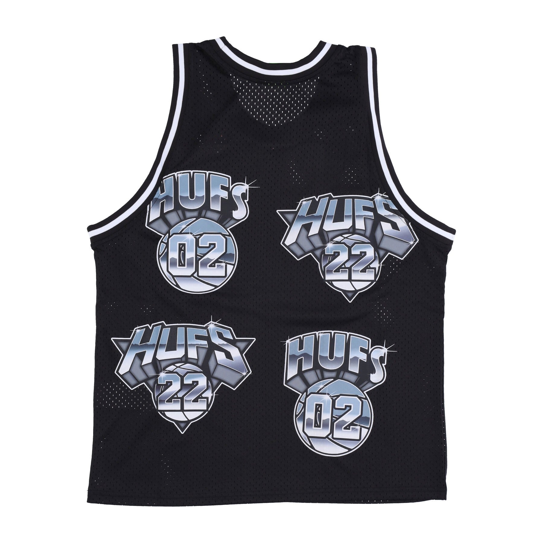 Huf, Canotta Tipo Basket Uomo Basketball Jersey, 
