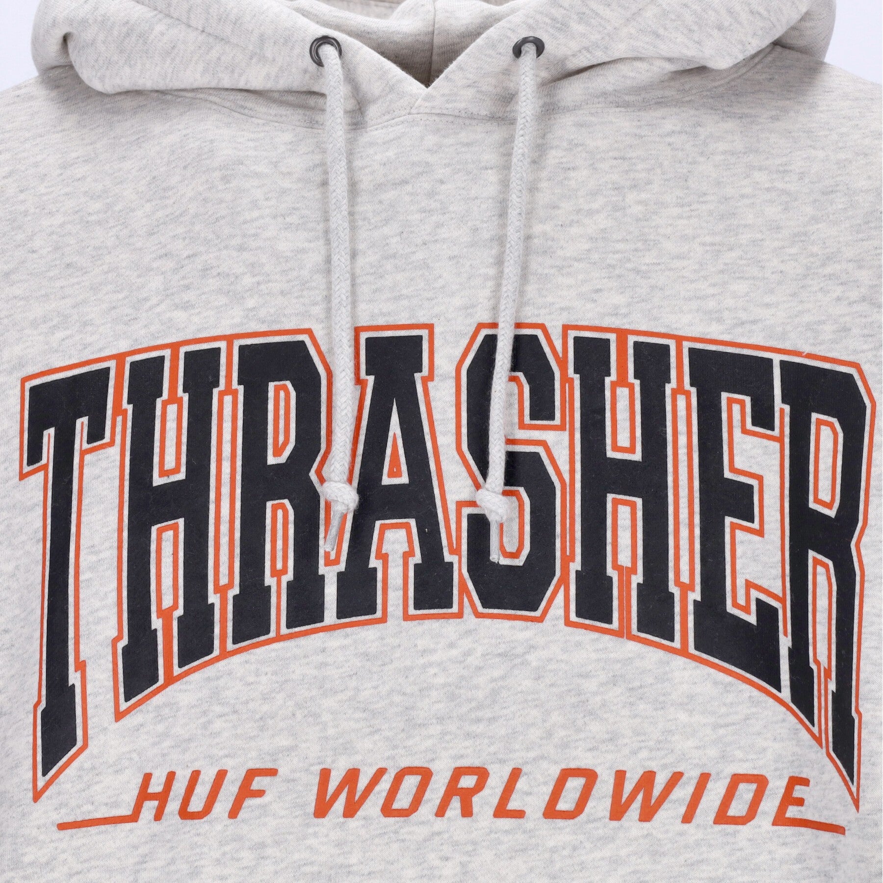 Huf, Felpa Cappuccio Uomo Bayview P/o Hoodie X Thrasher, 