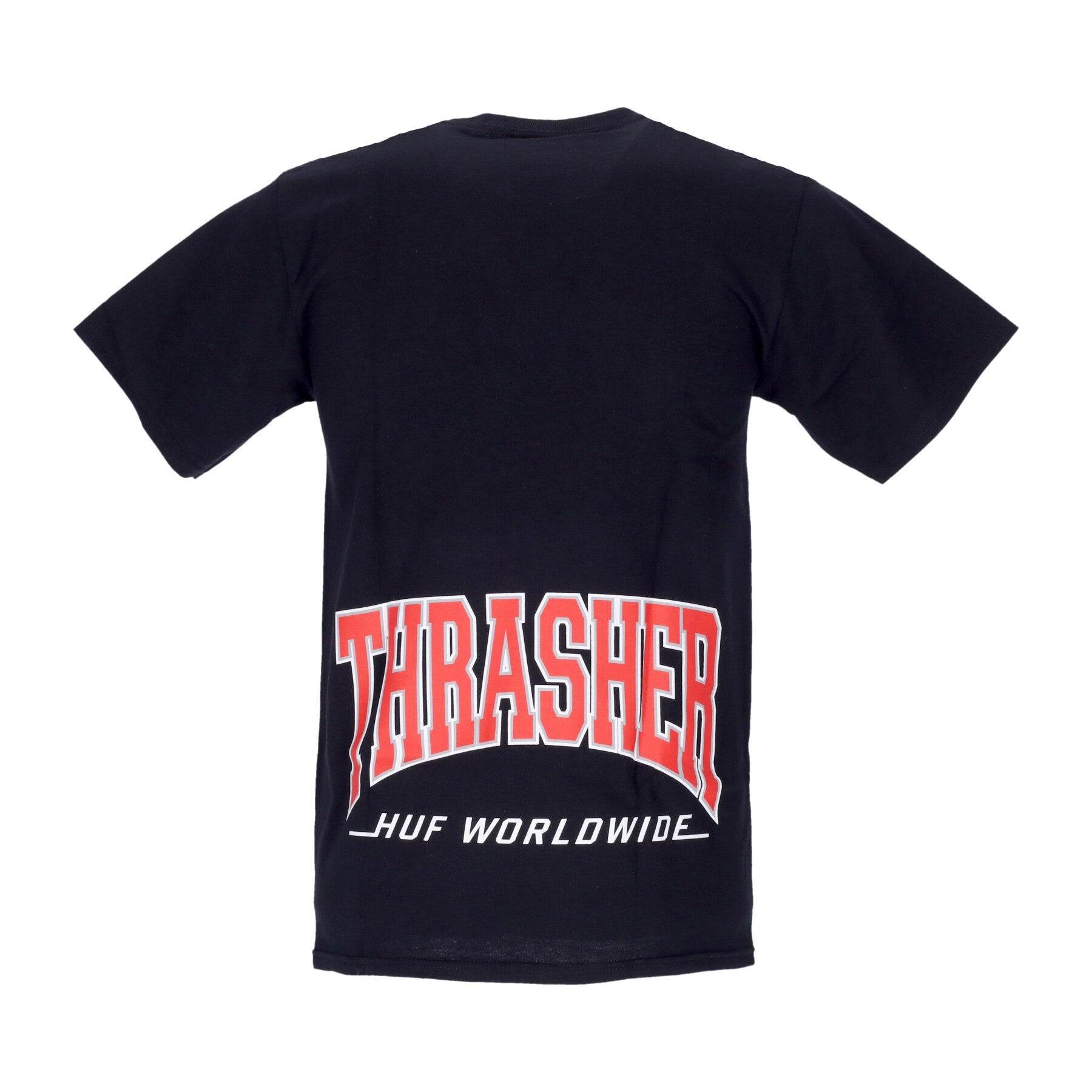 Huf, Maglietta Uomo High Point Tee X Thrasher, Black