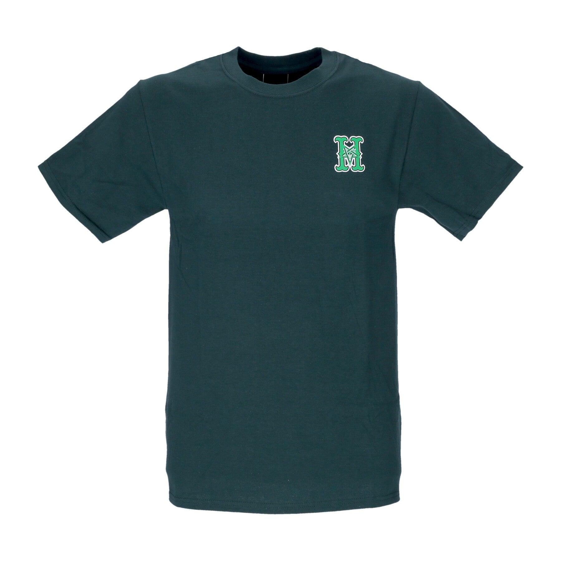 Huf, Maglietta Uomo High Point Tee X Thrasher, Forest Green