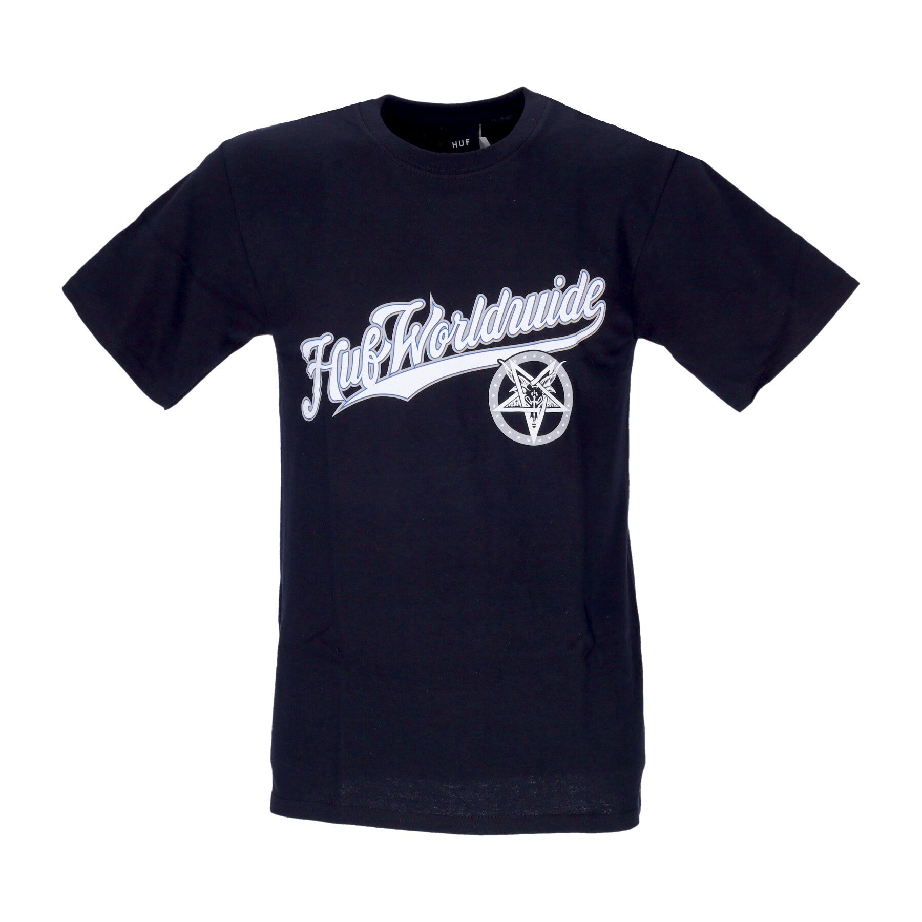 Huf, Maglietta Uomo Portola Tee X Thrasher, Black