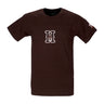 Huf, Maglietta Uomo Sunnydale Tee X Thrasher, Chocolate