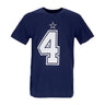 Nike Nfl, Maglietta Uomo Nfl Player Tee No 4 Dak Prescott Dalcow, Original Team Colors
