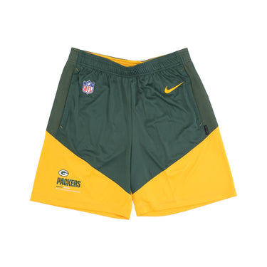 Nike Nfl, Pantaloncino Tipo Basket Uomo Nfl Dri Fit Knit Short Grepac, Original Team Colors