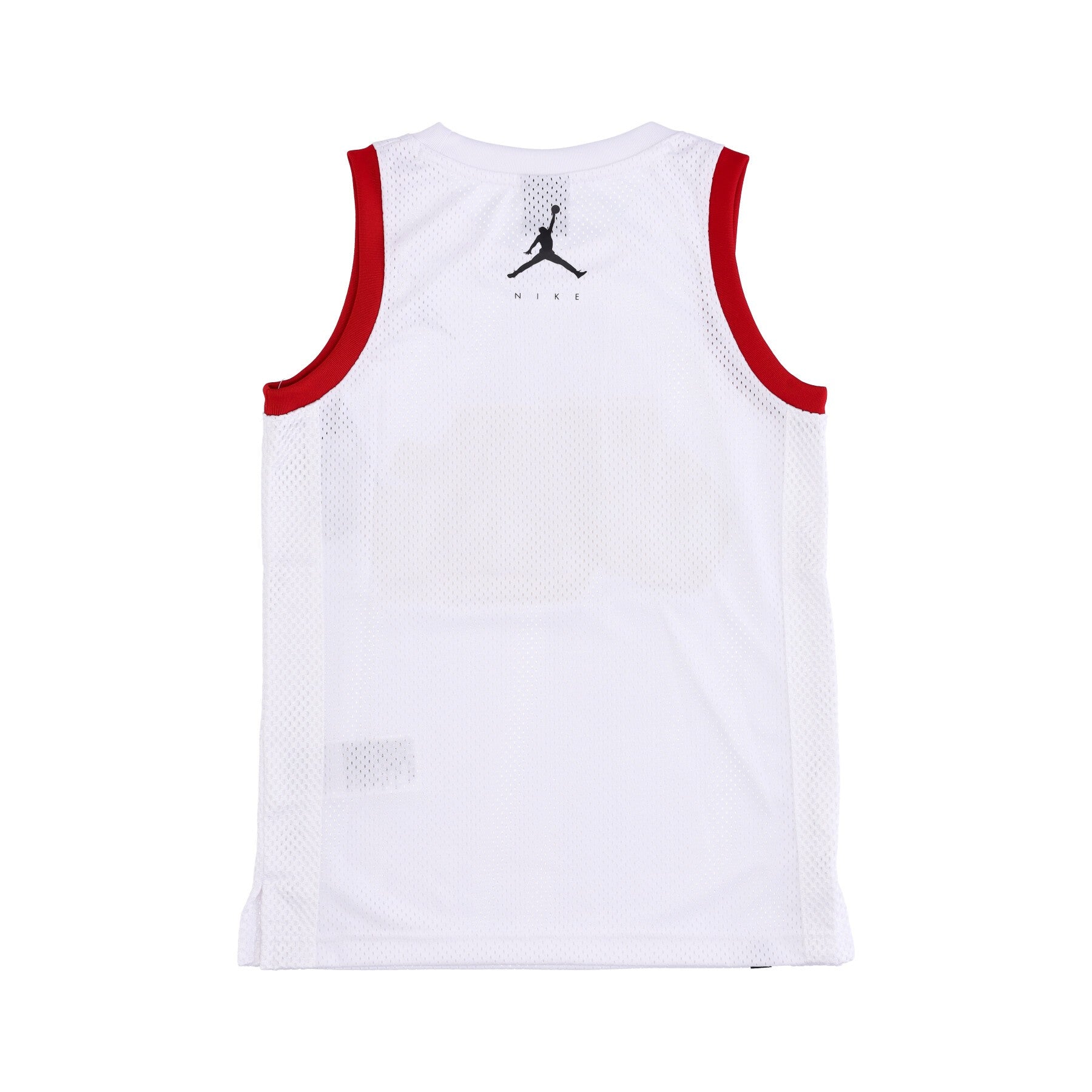 Basketball Type Tank Top Boy Jumpman X Nike Stacked Jersey White