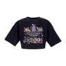 Adidas, Maglietta Corta Donna Love Unites Crop Tee, Black/multi