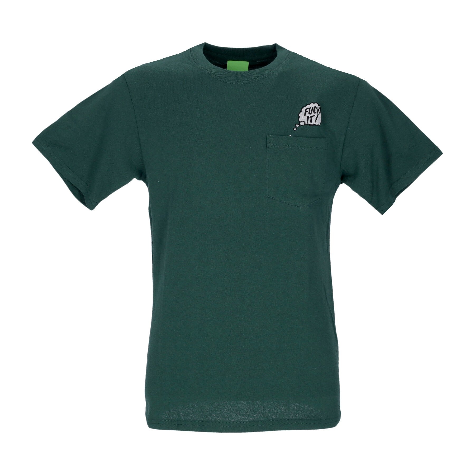 T -Shirt pour hommes dans la poche Tee Forest Green