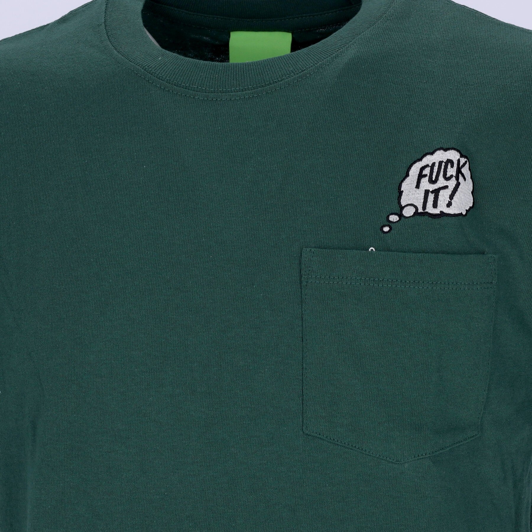 T -Shirt pour hommes dans la poche Tee Forest Green