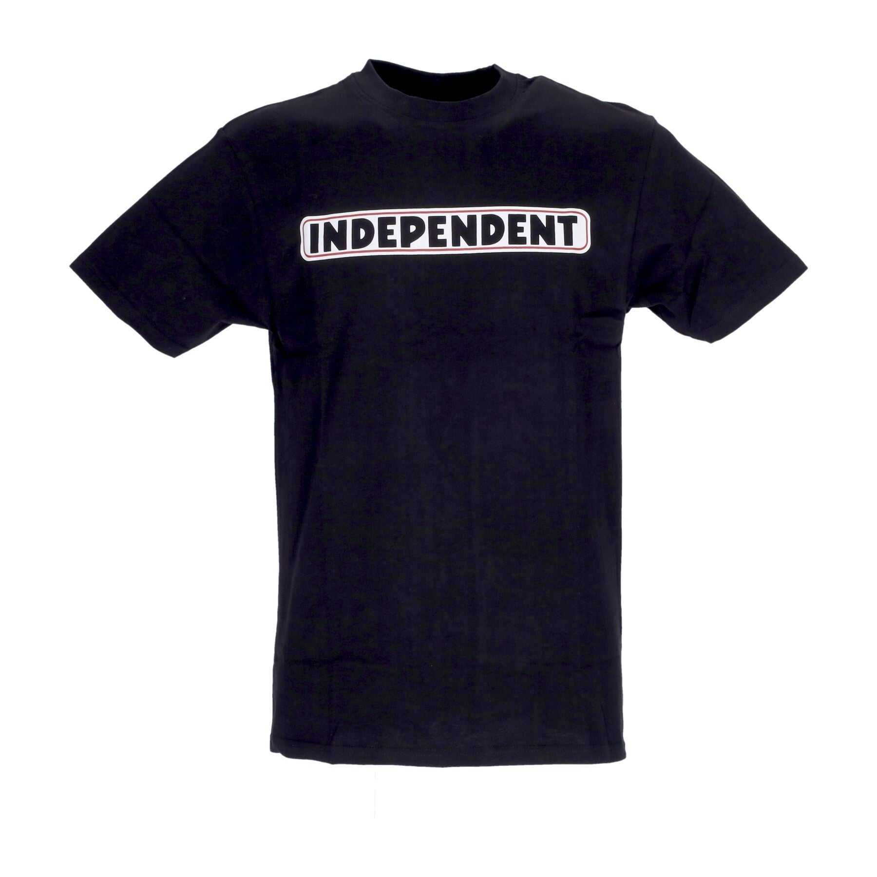 Independent, Maglietta Uomo Bar Logo Tee, Black